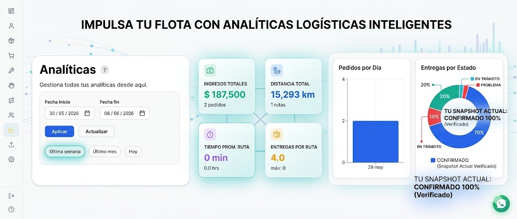 Dashboard con gráficos y reportes